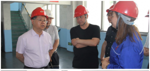 市常委、副市長胡衡廬一行赴申雨鉬業(yè)開展調(diào)研活動(dòng)